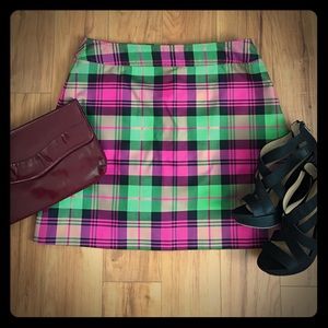 Lilly Pulitzer Plaid Skort